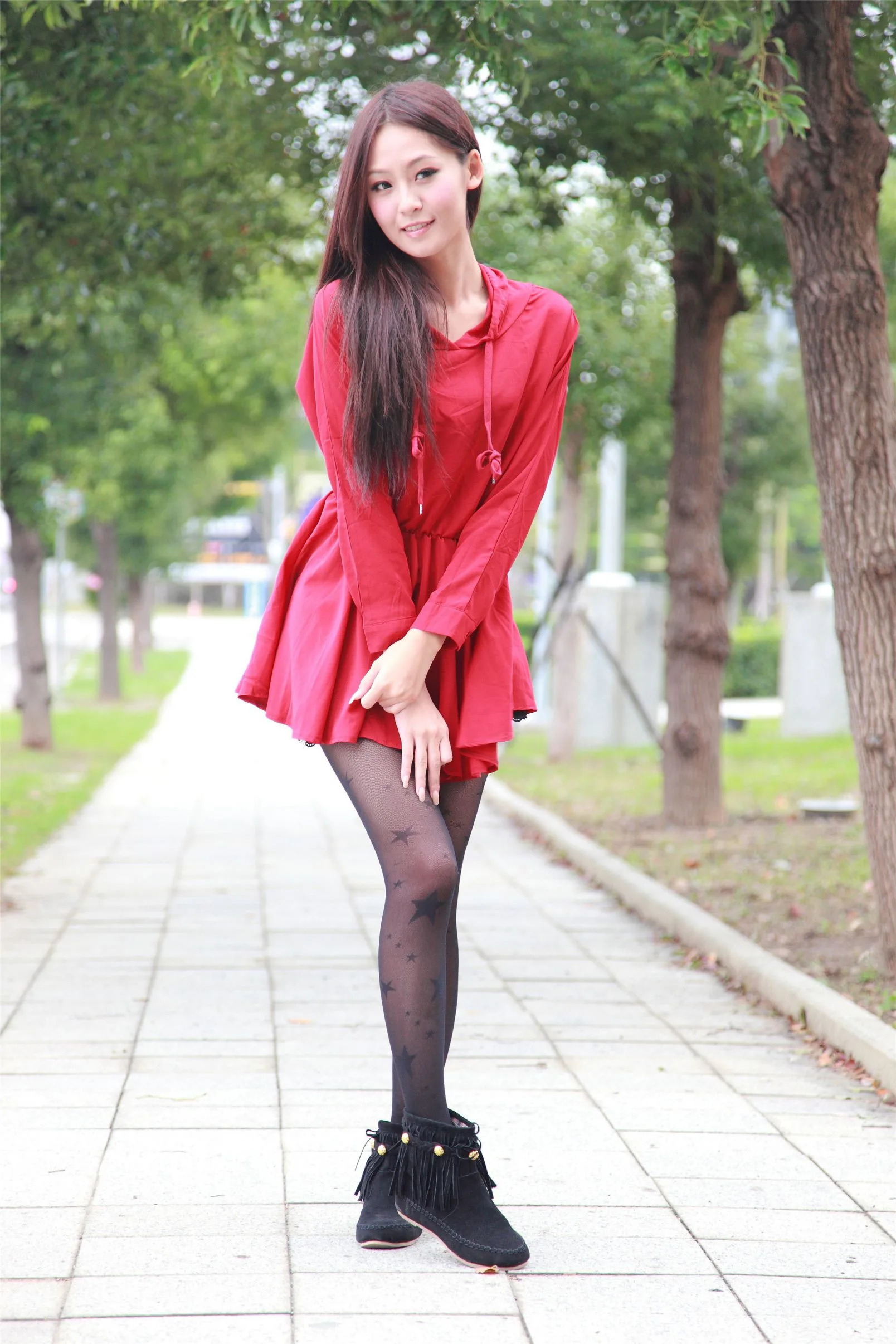[Buổi chụp ảnh ngoài trời của Beautyleg] Winnie Xiaoxue - Bộ ảnh đường phố tại Sân vận động huyện Tân Trúc. - 26