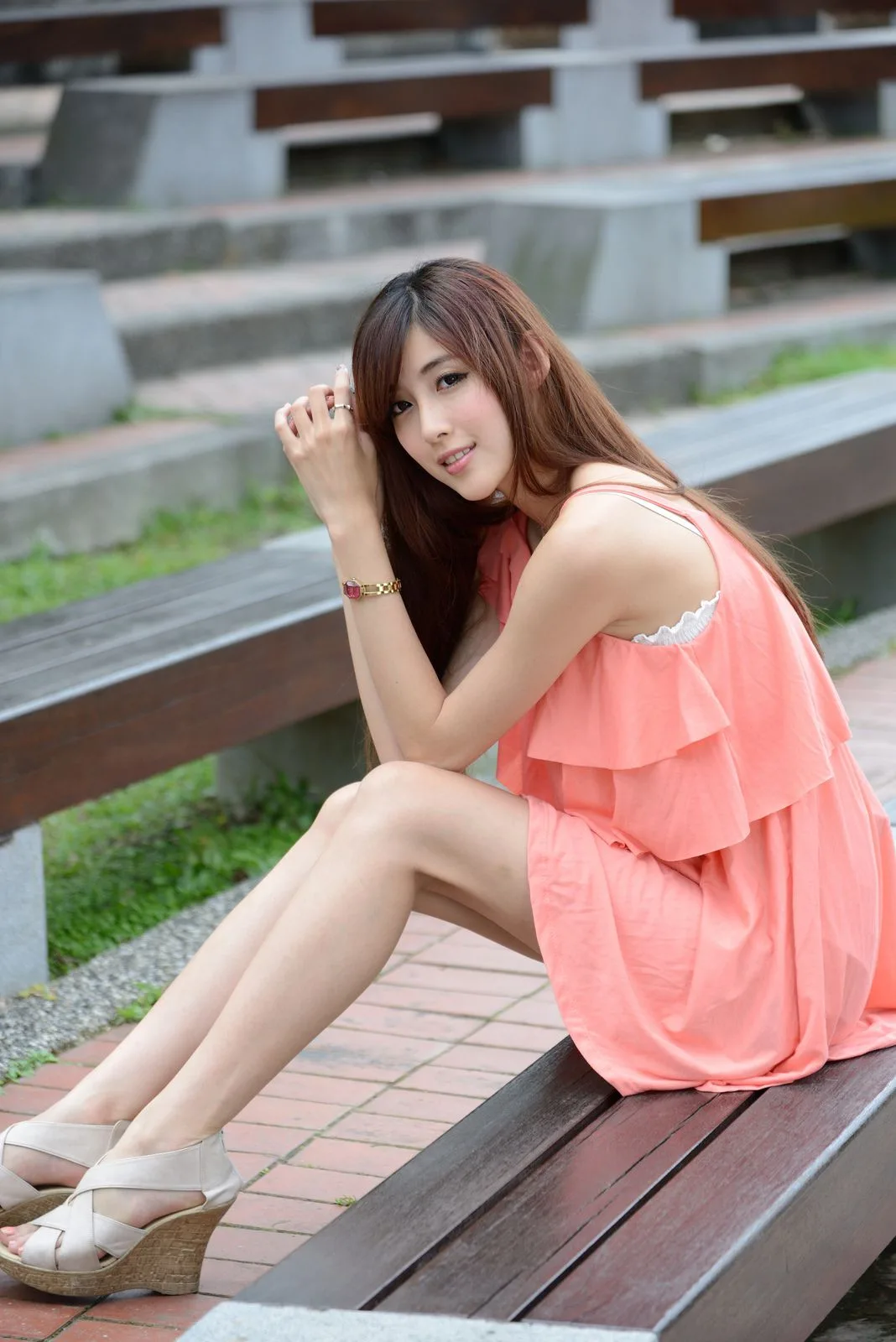 Kila Jingjing - Những bức ảnh xinh đẹp và tươi tắn trong chiếc váy hồng. - 13