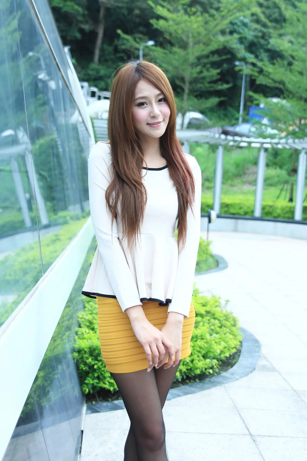 [Tập đặc biệt của Beautyleg] Winnie - Ga MRT Nangang. Buổi chụp ảnh bên ngoài Ga tàu điện ngầm Nangang. - 2