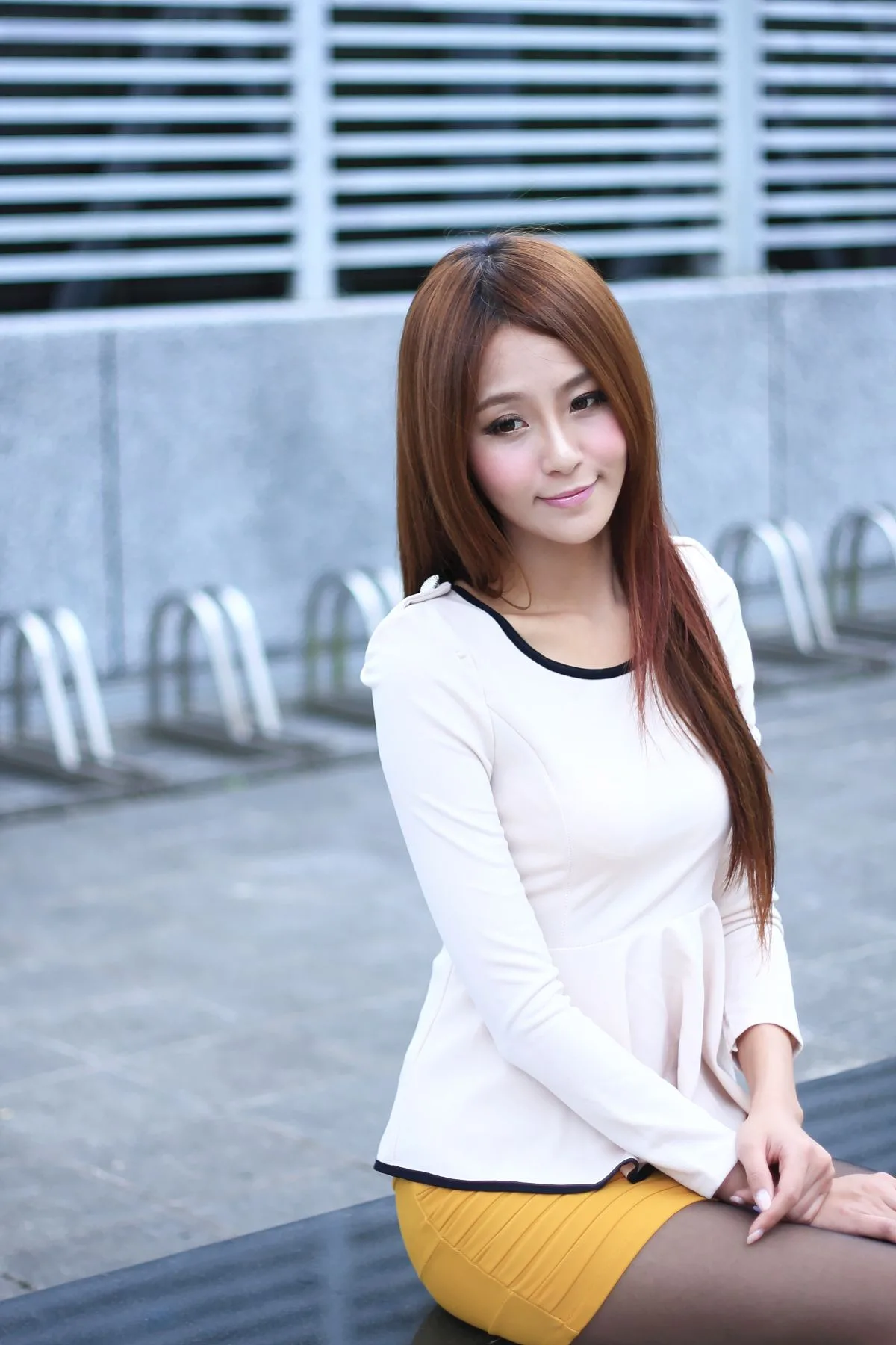 [Tập đặc biệt của Beautyleg] Winnie - Ga MRT Nangang. Buổi chụp ảnh bên ngoài Ga tàu điện ngầm Nangang. - 29